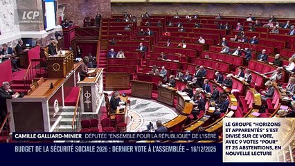 La séance est ouverte ! - Budget de la sécurité sociale 2026 : lecture définitive - 16/12/2025