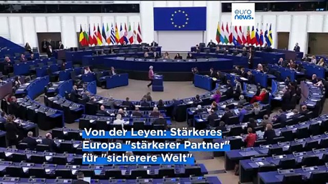 Veränderte Weltordnung: Von der Leyen warnt vor der gefährlichen Realität der EU