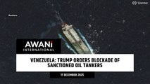 Trump orders blockage of sanction oil tankers in and out of Venezuela
