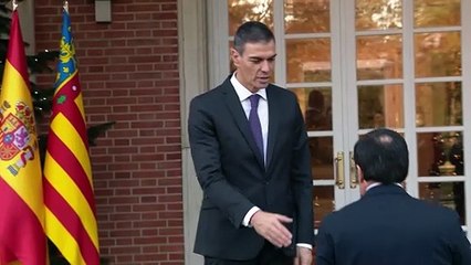 Sánchez se compromete con Pérez Llorca a constituir Comisión Mixta de reconstrucción tras dana