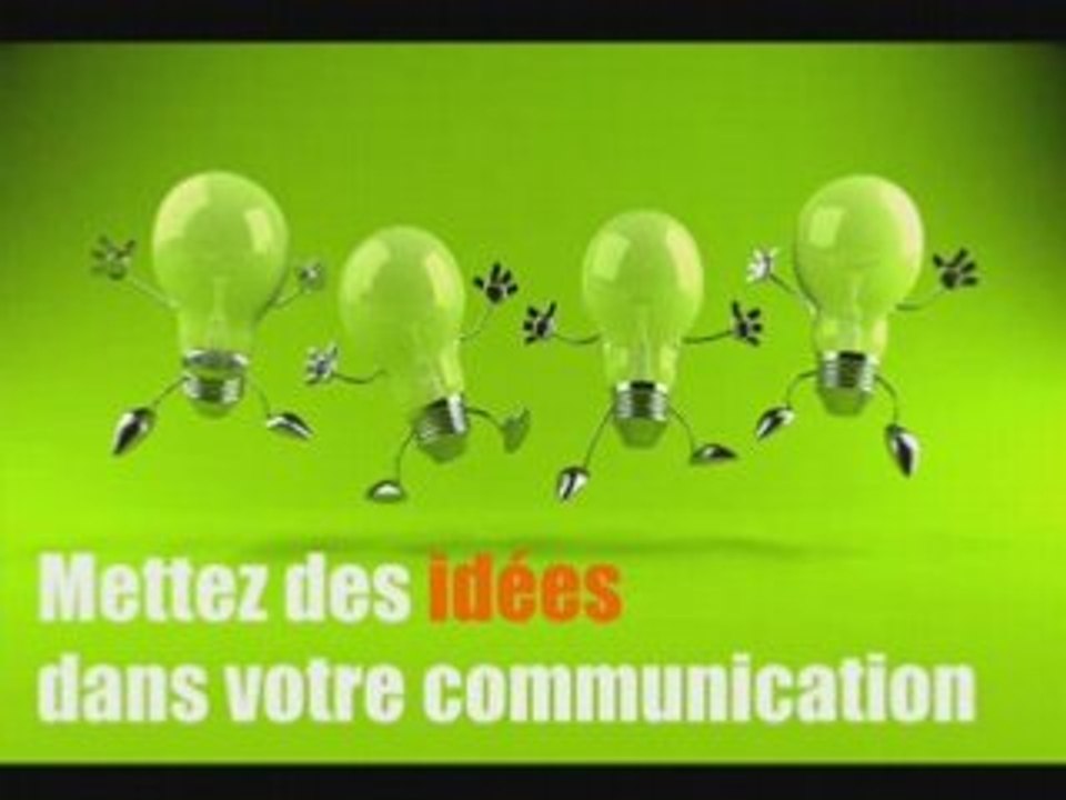 Mettez des idées dans votre communication
