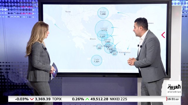 خريطة تفاعلية لكشف المسار الجديد للهجرة غير النظامية إلى أوروبا
