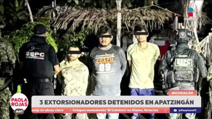 Caen integrantes de célula delictiva dedicada a explosivos en Michoacán | DPC con Paola Rojas