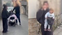 San Cipriano d'Aversa (CE) - Aggredisce la compagna in strada davanti alla figlia (17.12.25)