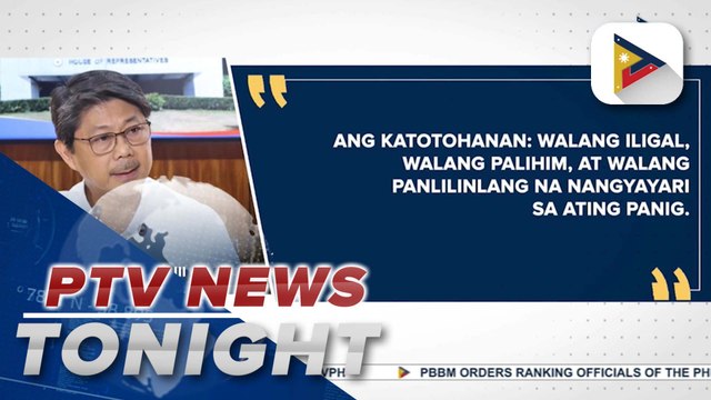 Speaker Dy strongly denies allegations budget insertions are being made in the deliberations of 2026 Nat’l Budget