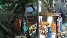 Mulher invade presépio, destrói imagem de santo e termina presa