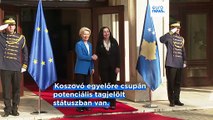 Koszovói elnök az Euronews-nak: a mi sorsunk az, hogy csatlakozunk az EU-hoz