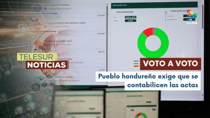 En Honduras el Partido Nacional insiste en sabotear recuento de votos