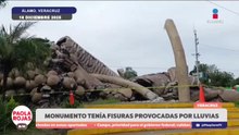 Cámara graba incidente en emblemático monumento de Veracruz | DPC con Poala Rojas