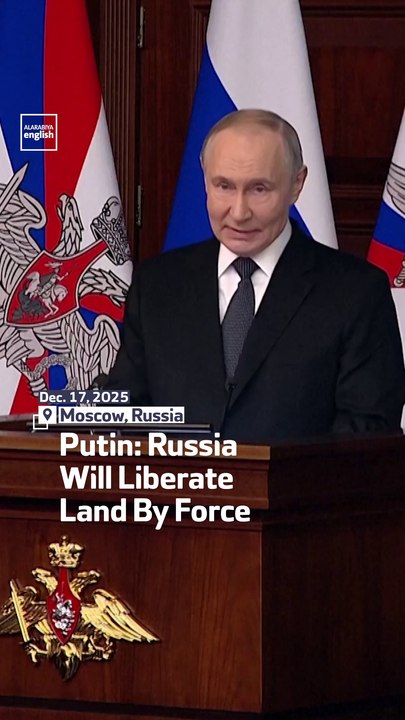 Putin: Russia Will Liberate Land By Force