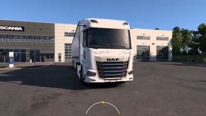 ETS2’ye DAF XF Electric Geldi! / İlk Sürüş ve İnceleme!