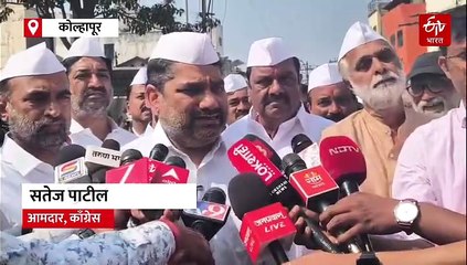 "महात्मा गांधींची चिरंतन आठवण पुसण्याचं पाप भाजपानं केलं", सतेज पाटलांचा मोदी सरकारवर हल्लाबोल