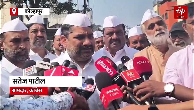 महात्मा गांधींची चिरंतन आठवण पुसण्याचं पाप भाजपानं केलं , सतेज पाटलांचा मोदी सरकारवर हल्लाबोल