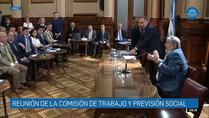 Bullrich arrancó el debate por la reforma laboral entre gritos, denuncias de ilegalidad y amenaza de judicialización