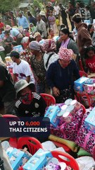 Thailand works to repatriate thousands stranded at Cambodia border crossing