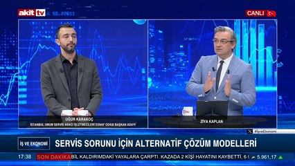 İş ve Ekonomi - Uğur Karakoç - Servis Sorunu İçin Alternatif Çözüm Modelleri