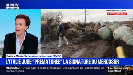 Colère des agriculteurs: la signature du Mercosur jugée "prématurée" par l'Italie