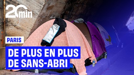 À Paris, le nombre de sans-abri dans les campements au plus haut depuis six ans