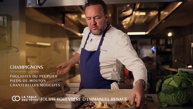 La recette de Noël du chef Emmanuel Renaut dans Cuisine Ouverte