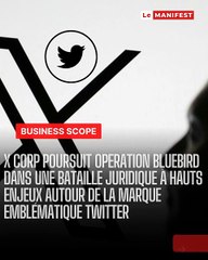 🚨X (ex-Twitter) attaque en justice la start-up Operation Bluebird, accusée de vouloir récupérer le nom et le logo mythiques de Twitter. Pour X, pas de débat : « Twitter n’a jamais disparu ». ⚖️🐦👉 Un clash juridique stratégique