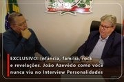 EXCLUSIVO: Infância, família, rock e revelações. João Azevêdo como você nunca viu no Interview Personalidades