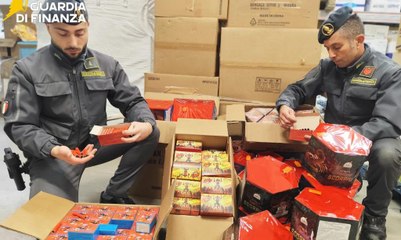 Materiale pirotecnico stoccato senza sicurezza: sequestrate 4 tonnellate e mezzo nel Pavese (17.12.25)