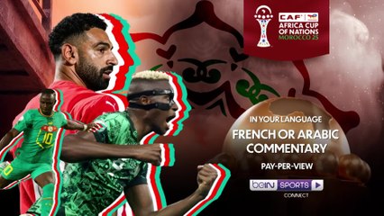 Enjoy AFCON 2025 in your language on beIN SPORTS