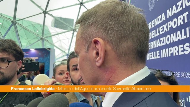 Cucina italiana, Lollobrigida Con riconoscimento Unesco dati positivi