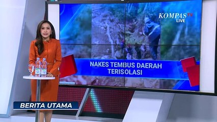 Perjuangan Tenaga Medis Jalan Kaki 9 Jam, Naik Turun Bukit Demi Tembus Desa Terisolasi
