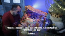 Paraense preserva tradição familiar de montagem de presépio há 80 anos