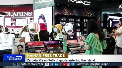 Hainan free trade: "I think it's a very nice symbol"