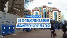UK to transfer €2.8bn of Abramovich’s Chelsea cash to Ukraine fund, PM Starmer says