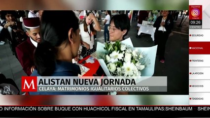 Celaya alista segunda jornada estatal de matrimonios igualitarios colectivos