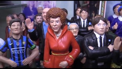 Vanoni e Sinner le statuine più gettonate dei presepi a Napoli