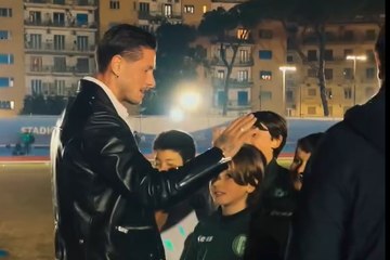 Mazzocchi visita all'Academy Posillipo prima della partenza per Riyadh!