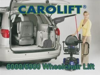 Carolift 6000-6900, wheelchair lift