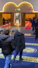 محمود البزاوي يواسي رامي محمد عادل امام وعمر متولي في والدته