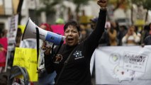Protestan por desalojos en Ciudad de México