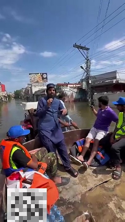Aj ration drive insha'Allah Gujrat main #youtuber #flood #unfrez es ke description aur comma tags in romen urdu create kr do
