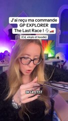 J’ai reçu ma commande GP EXPLORER The Last Race ! 💿🏎️