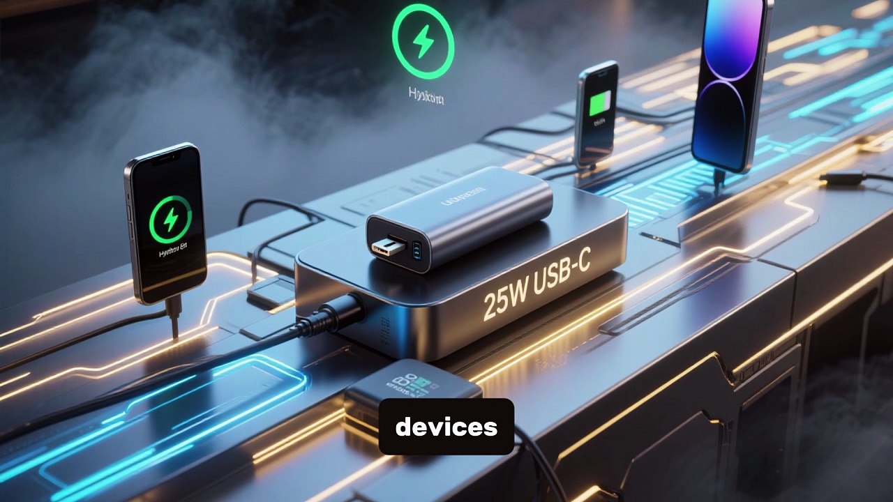 25W USB C Charger: Fast Compact Power for All Your Devices