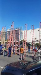 Manifestação termina e trânsito é liberado na região do Shopping da Bahia