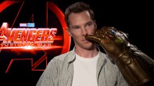 Watch The Avengers Infinity War Cast Go Nuts When Given Thanos' Infinity Gauntlet