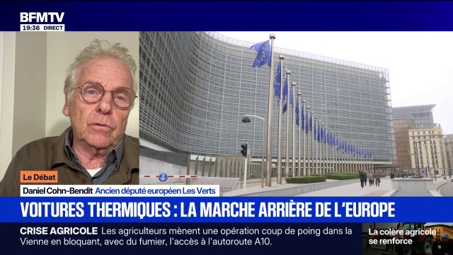 Report de l'interdiction de vente de voitures thermiques neuves: C'est une erreur fondamentale estime Daniel Cohn-Bendit