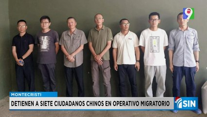 Siete nacionales chinos durante operativo migratorio | Primera Emisión SIN