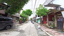 Fine Day on Mustasa Street in Tumana, Marikina City in the Philippines