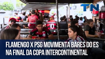 Flamengo x PSG movimenta bares do ES na final da Copa Intercontinental