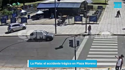 La Plata: el accidente trágico en Plaza Moreno