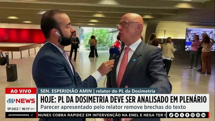 Exclusivo: Amin comenta PL da Dosimetria e diz que “Lula votou como deputado em favor da anistia”