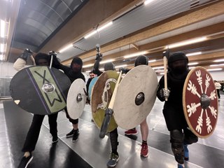 Des cours de combat Viking, un sport insolite qui se pratique près d'Orléans